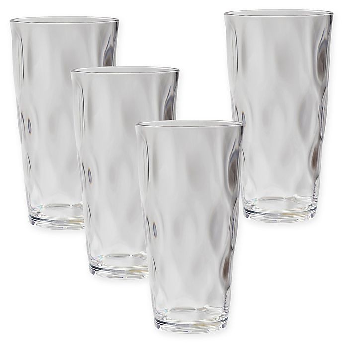 slide 1 of 1, CreativeWare Tall Ice Blocks Tumblers, 4 ct