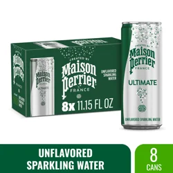 Maison Perrier Forever Ultimate Sparkling Water, 11.15 FL OZ Cans, 8 Count 330 ml