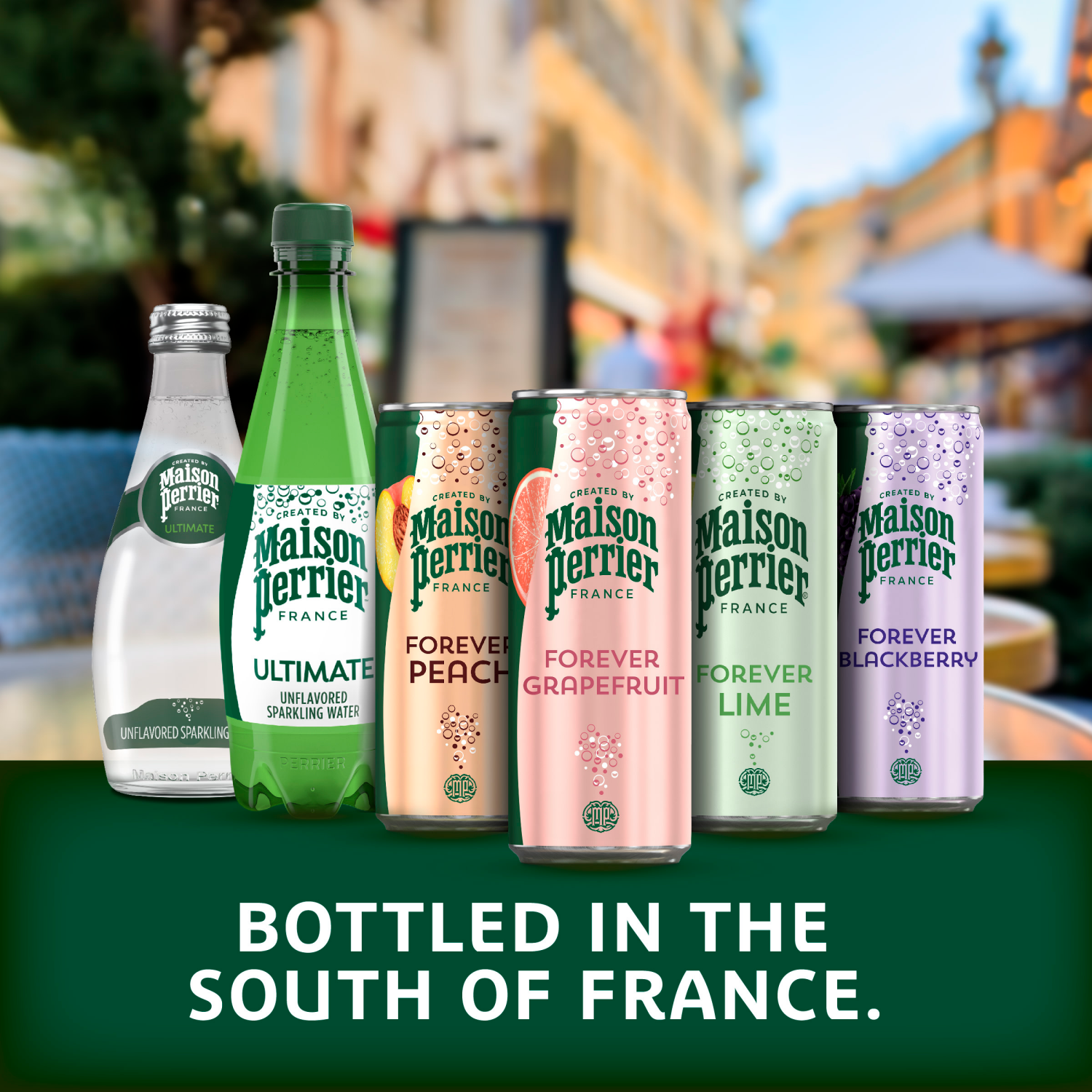 slide 5 of 8, Maison Perrier Ultimate Sparkling Water, 16.9 FL OZ Plastic Water Bottles, 6 Count, 6 ct