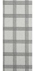 Garland Pure Plaid Silver/Cinder 2x6 runner rug