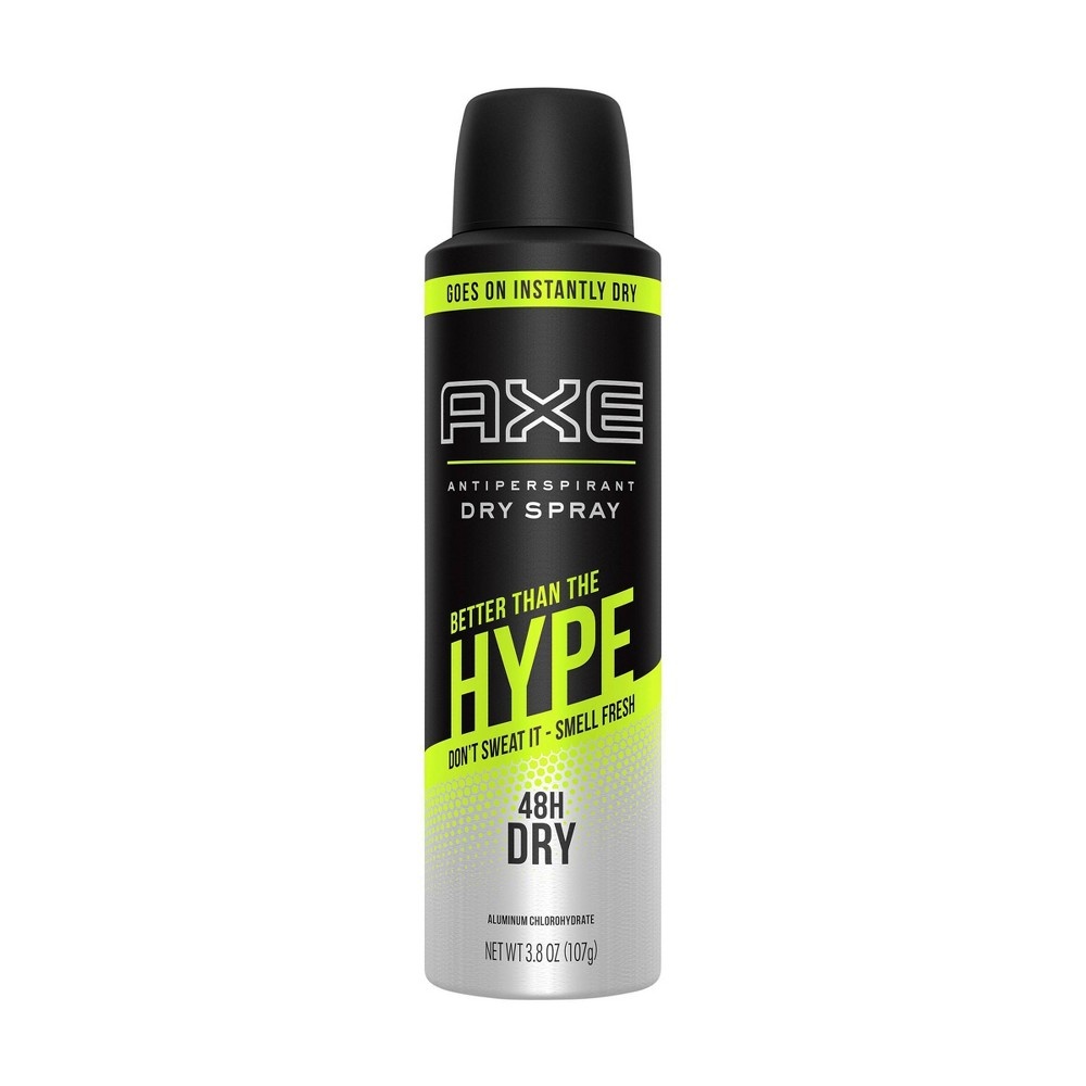 slide 2 of 4, AXE Better Than The Hype Antiperspirant Dry Spray, 3.8 oz
