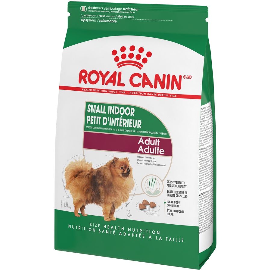 slide 3 of 9, Royal Canin Lifestyle Health Nutrition Indoor Life Small Dog Adult Dry Dog Food, 2.5 lb