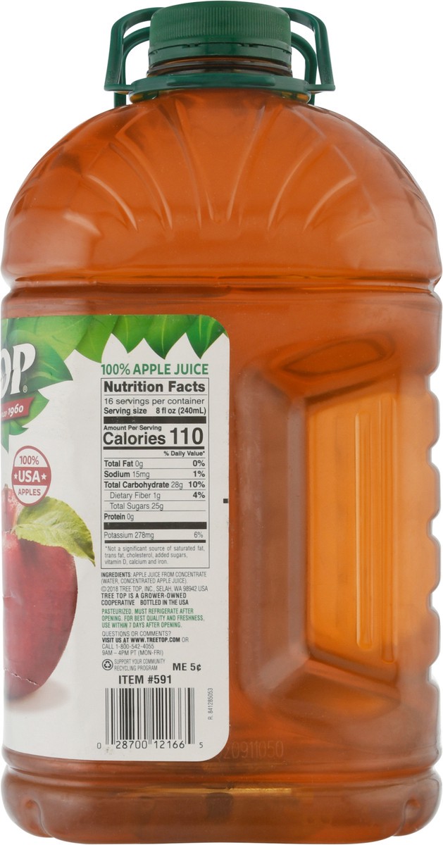 slide 5 of 12, Tree Top Apple 100% Juice 1 gal, 1 gal