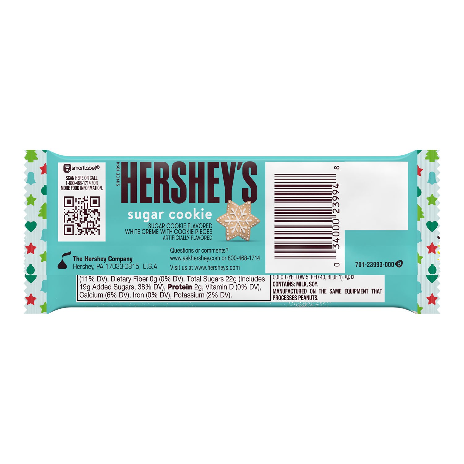 slide 3 of 9, Hershey's Sugar Cookie Bar 1.55 oz, 1.55 oz