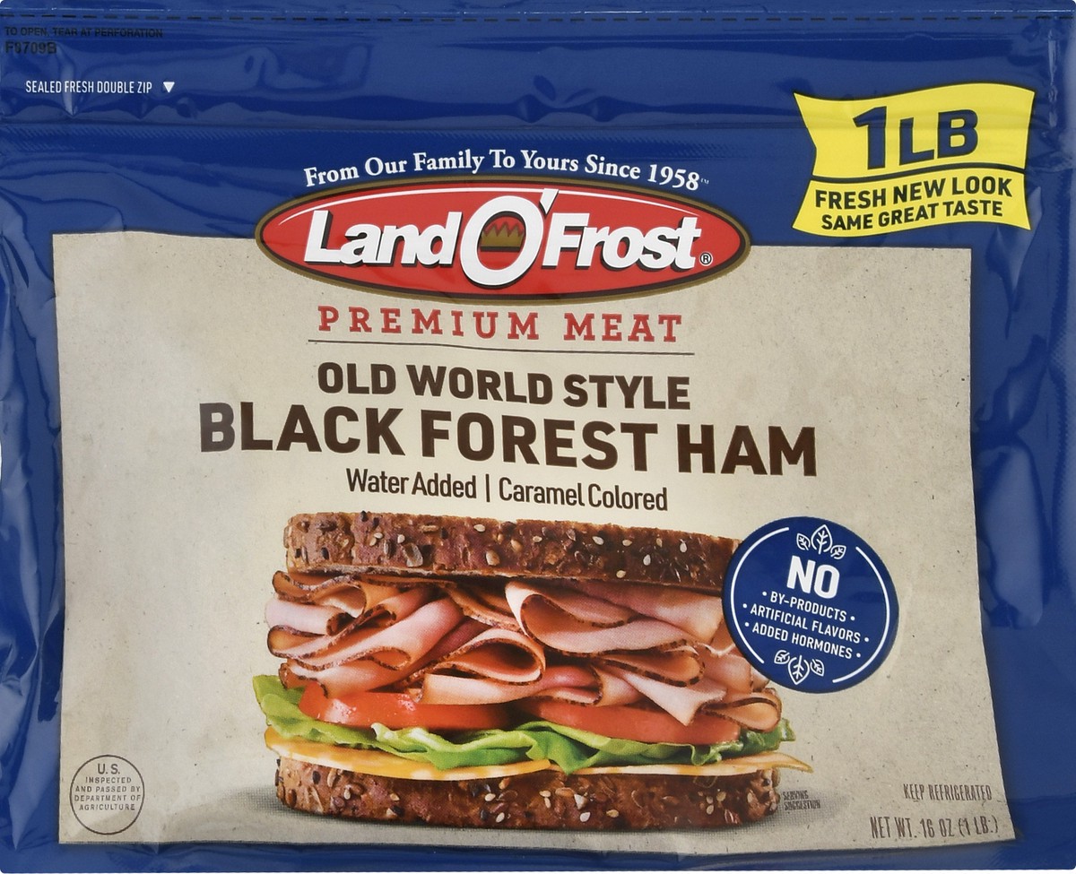 slide 6 of 9, Land O' Frost® premium black forest ham, 16 oz