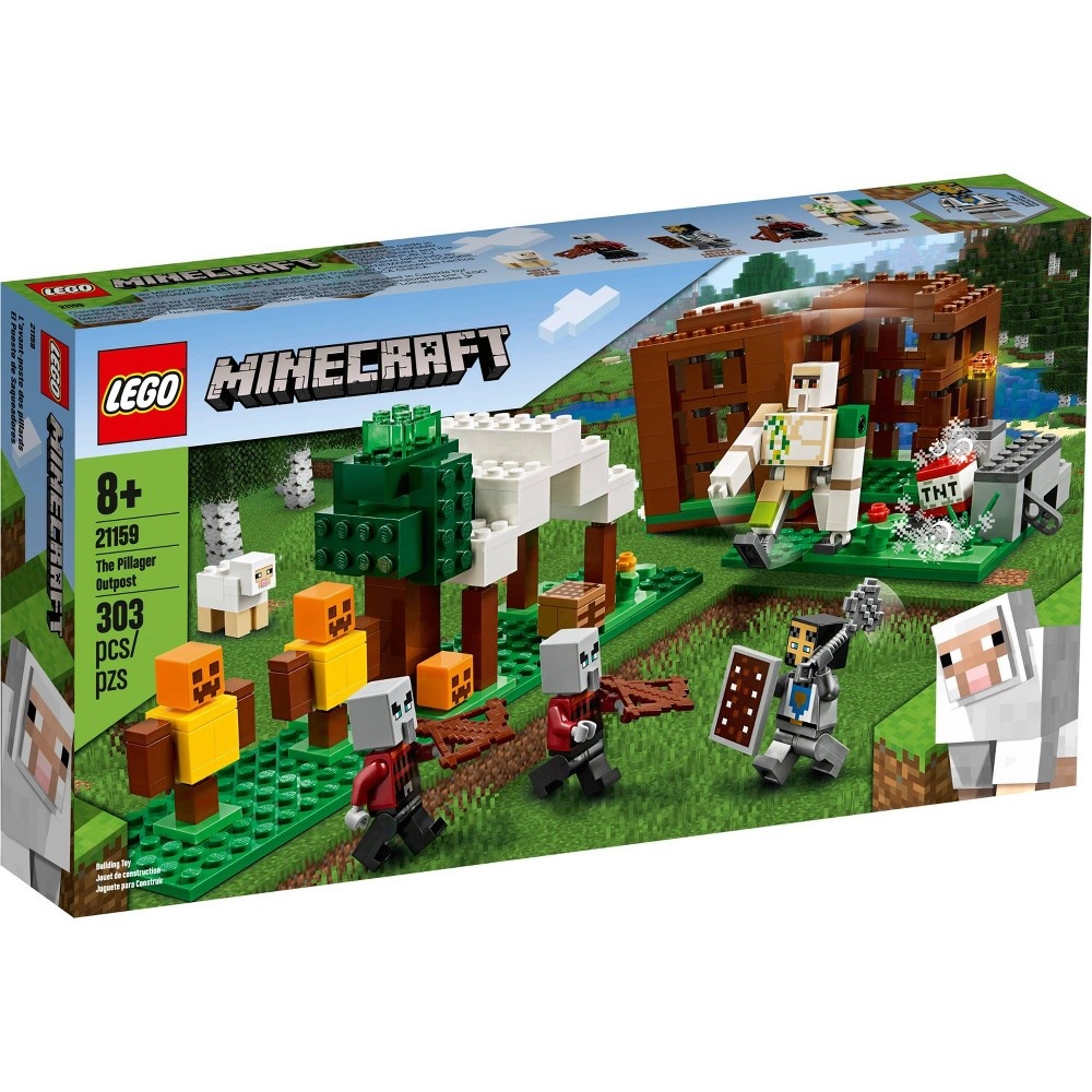 LEGO Minecraft The Pillager Outpost 21159 Awesome Action Figure ...