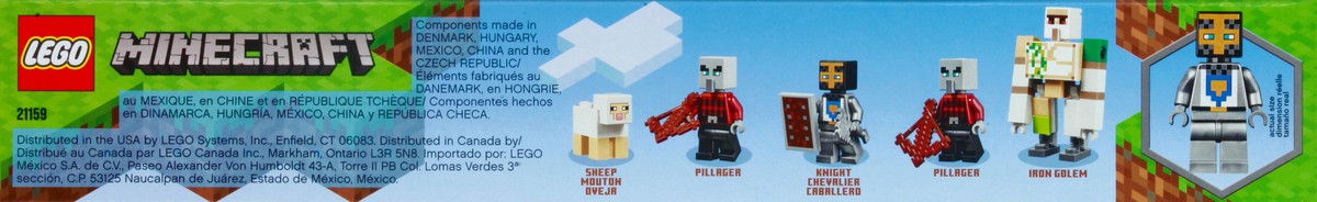 slide 3 of 9, LEGO Minecraft 8+ 303 Pieces The Pillager Outpost Building Toy 1 ea, 1 ct