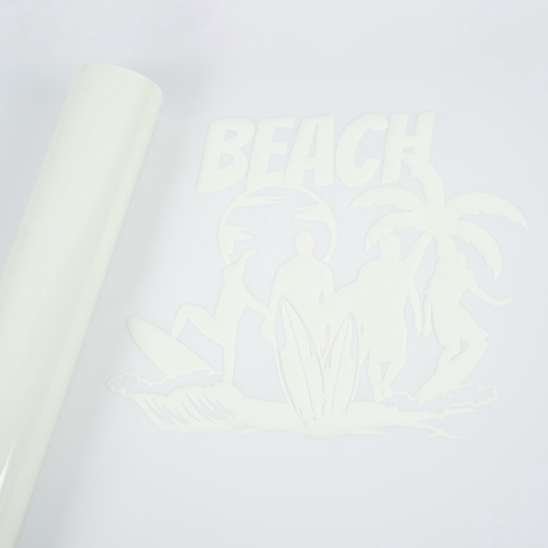 slide 2 of 4, Glow-In-The-Dark Puff Heat Transfer Vinyl By Make Market, 12 in x 24 in