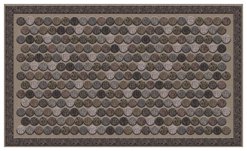 Mohawk Impressions Mat Dots Charcoal