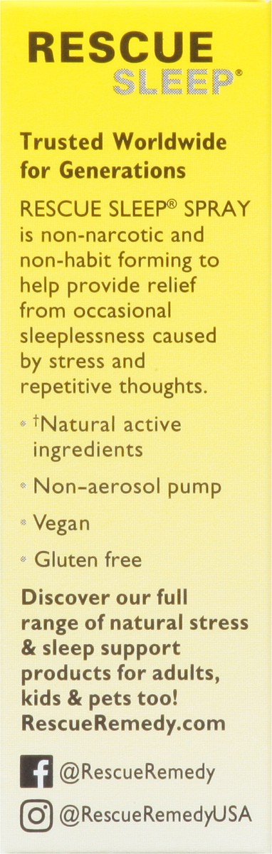 slide 8 of 9, Bach Rescue Remedy Natural Sleep Aid Spray, 7 ml