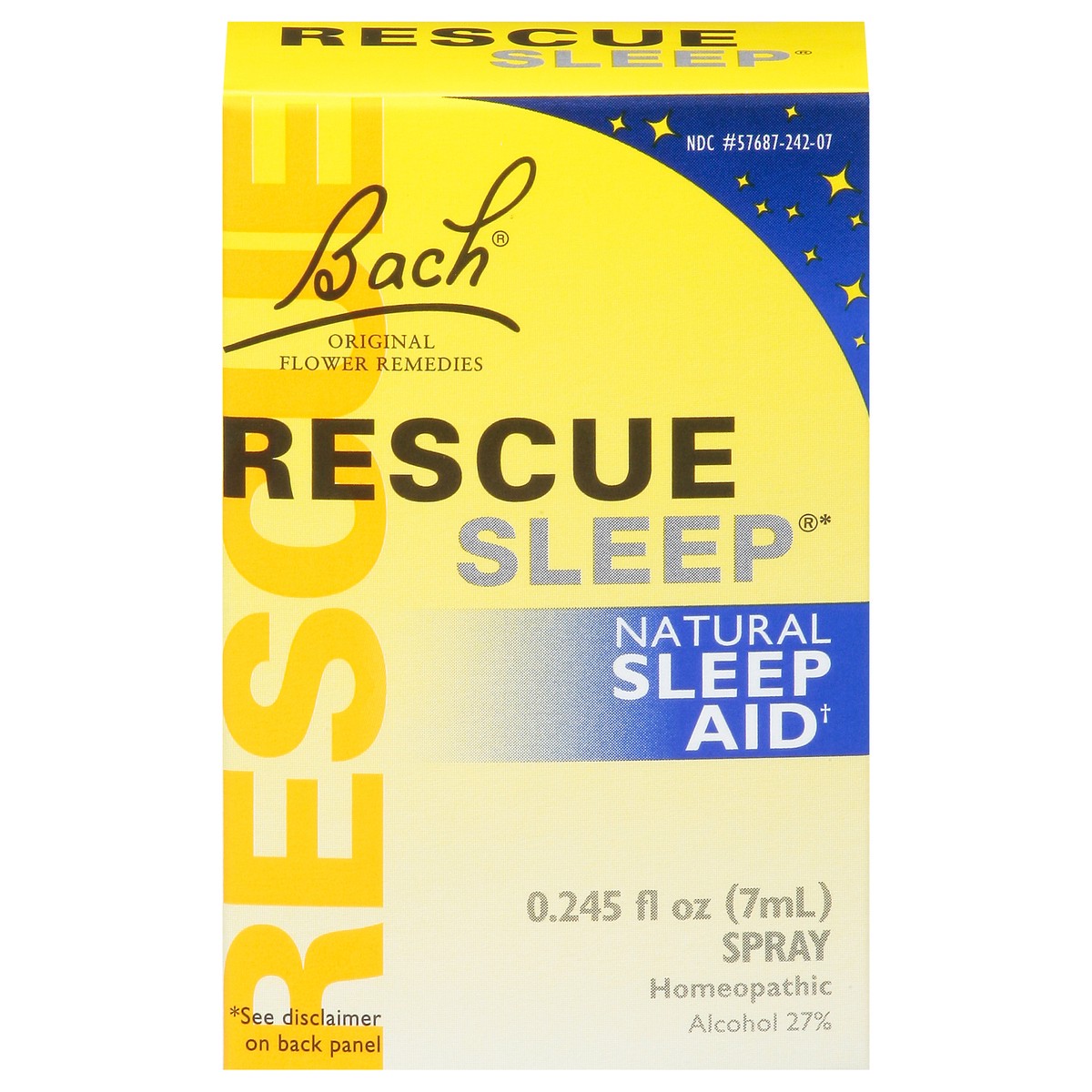 slide 1 of 9, Bach Rescue Remedy Natural Sleep Aid Spray, 7 ml