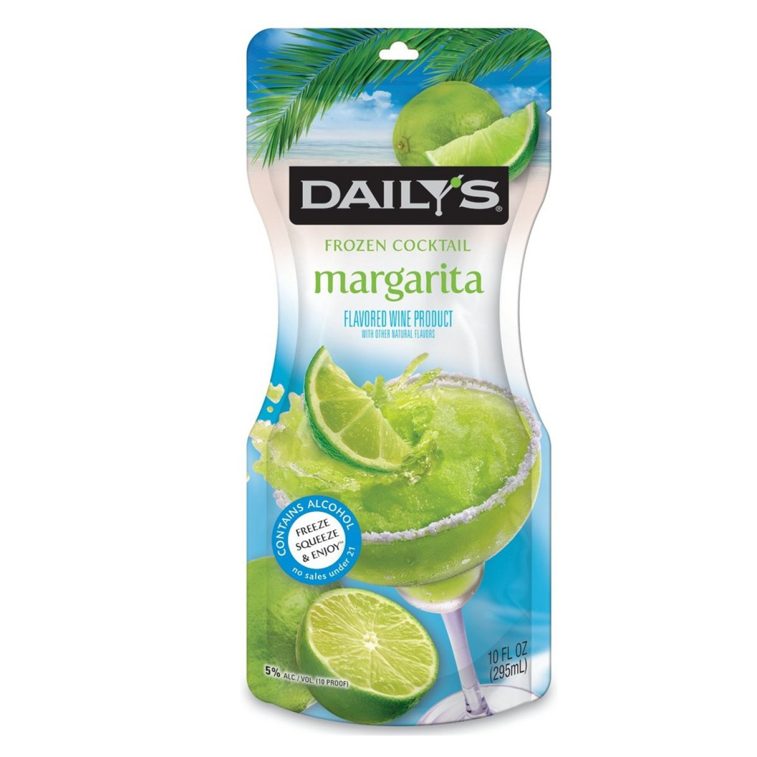 slide 1 of 2, Daily's Margarita Ready to Drink Frozen Pouch 10 fl oz, 10 oz