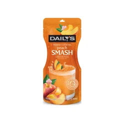 Daily's Peach Smash Ready to Drink Frozen Pouch 10 fl oz