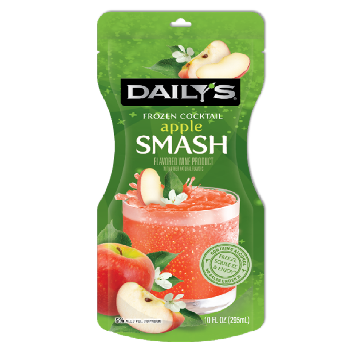slide 1 of 1, Daily's Apple Smash Ready to Drink Frozen Pouch 10 fl oz, 10 fl oz