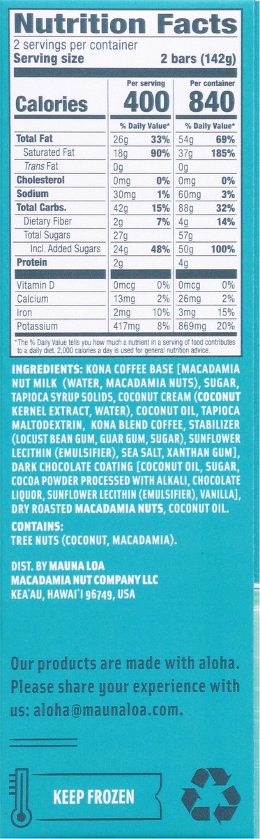 slide 3 of 13, Mauna Loa Kona Coffee Crunch Paradise Pops 4 - 2.5 fl oz Bars, 4 ct