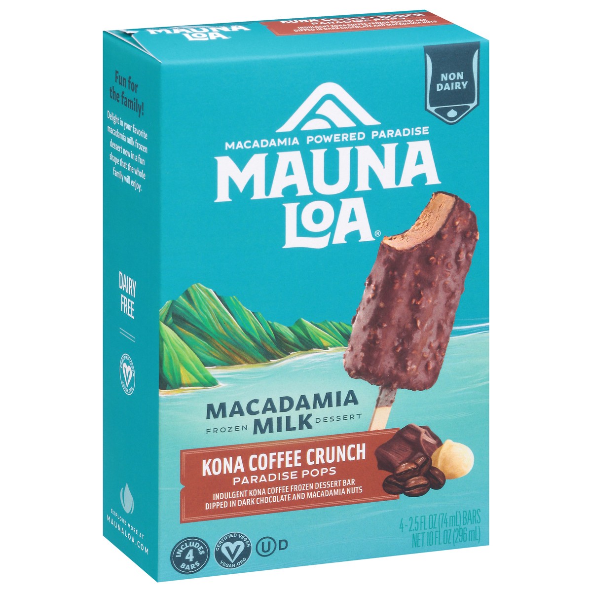 slide 6 of 13, Mauna Loa Kona Coffee Crunch Paradise Pops 4 - 2.5 fl oz Bars, 4 ct