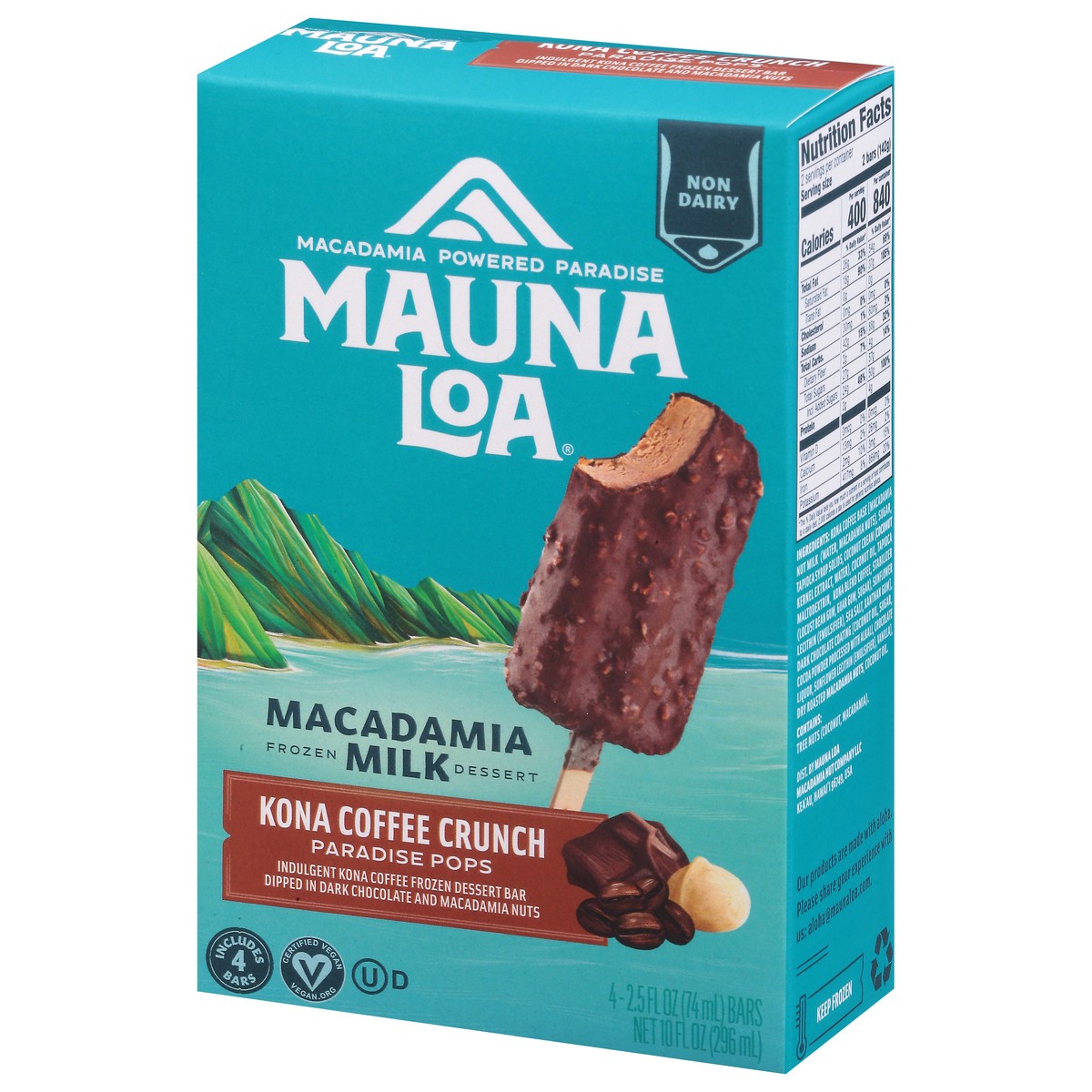 slide 5 of 13, Mauna Loa Kona Coffee Crunch Paradise Pops 4 - 2.5 fl oz Bars, 4 ct