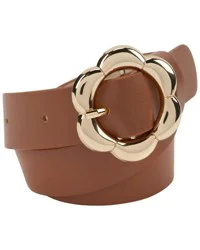 Oshkosh Faux Leather Daisy Belt in Tan M