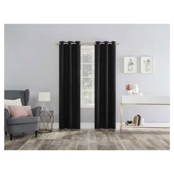 Sun Zero Lichtenberg Doret Black 74"x63"