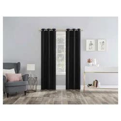 Sun Zero Lichtenberg Doret Black 74"x63"