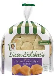 SISTER SCHUBERTS Sister Schubert's Parker House Style Yeast Rolls