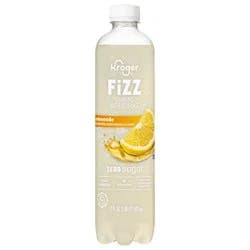 Kroger Zero Sugar Lemonade Fizz Sparkling Water