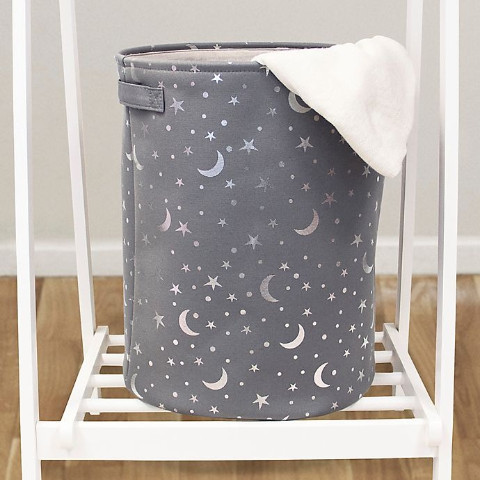 slide 2 of 2, Closet Complete Moon Star Round Hamper, 1 ct