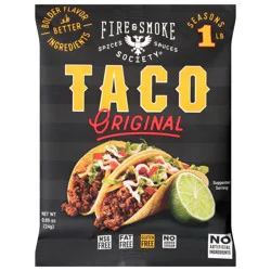 Fire & Smoke Society Mild Original Taco Seasoning 0.85 oz