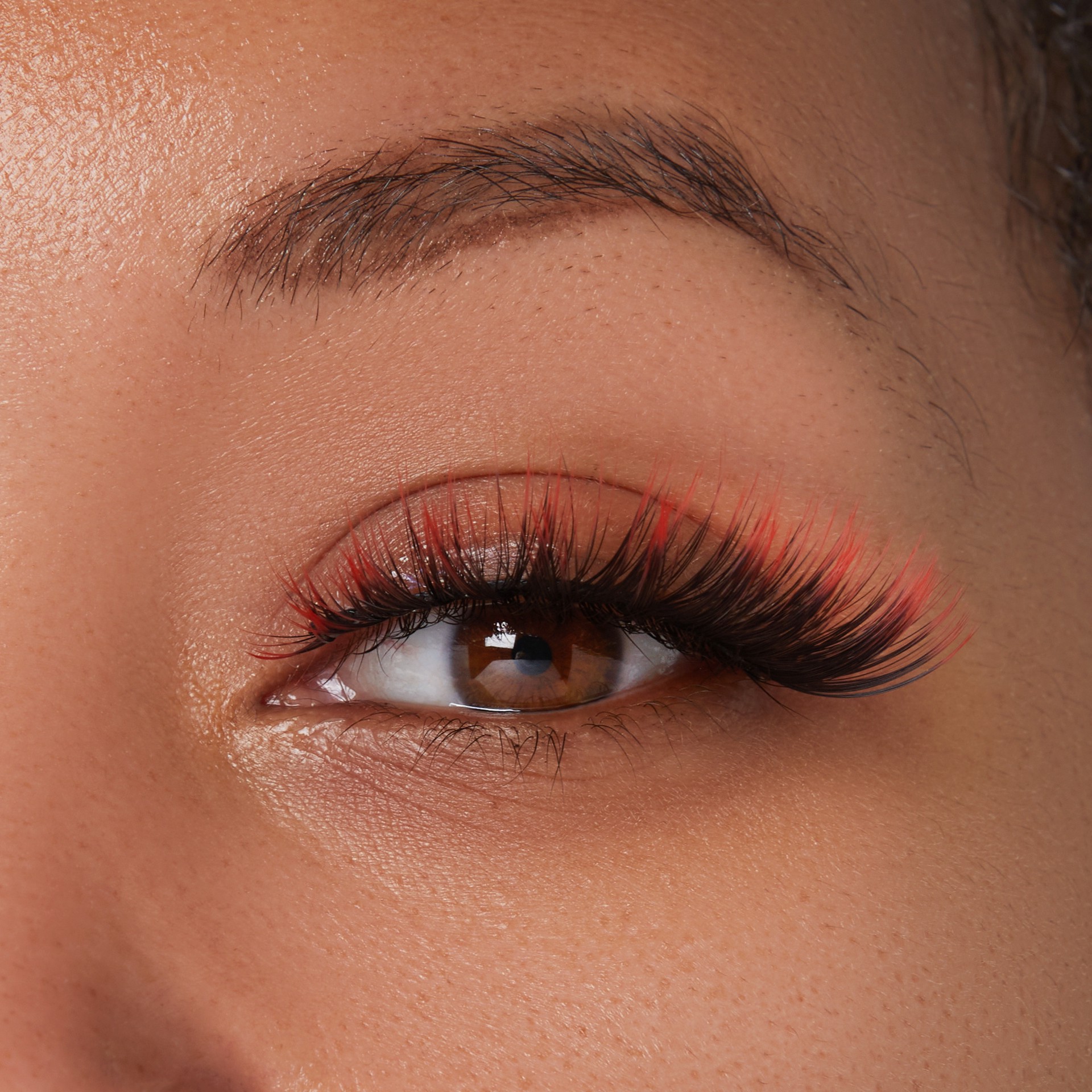 slide 3 of 5, KISS Halloween Limited Edition Funky Vampire False Eyelashes, 1 Pair - Pink blood, 1 ct