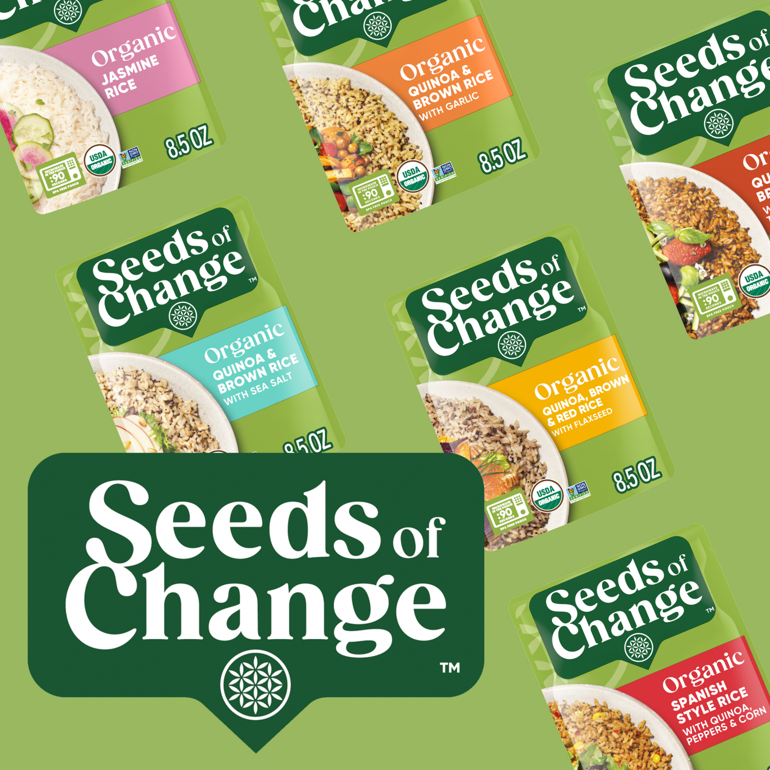 slide 3 of 4, Seeds of Change Organic Aromatic Jasmine Rice, 8.5 oz