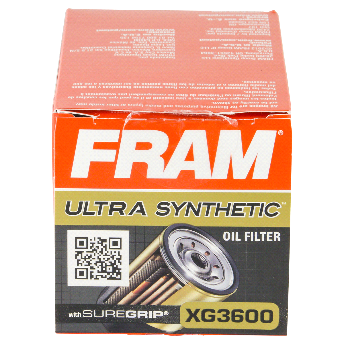 slide 2 of 6, Fram Ultra Oil Filter XG3600, 1 ct