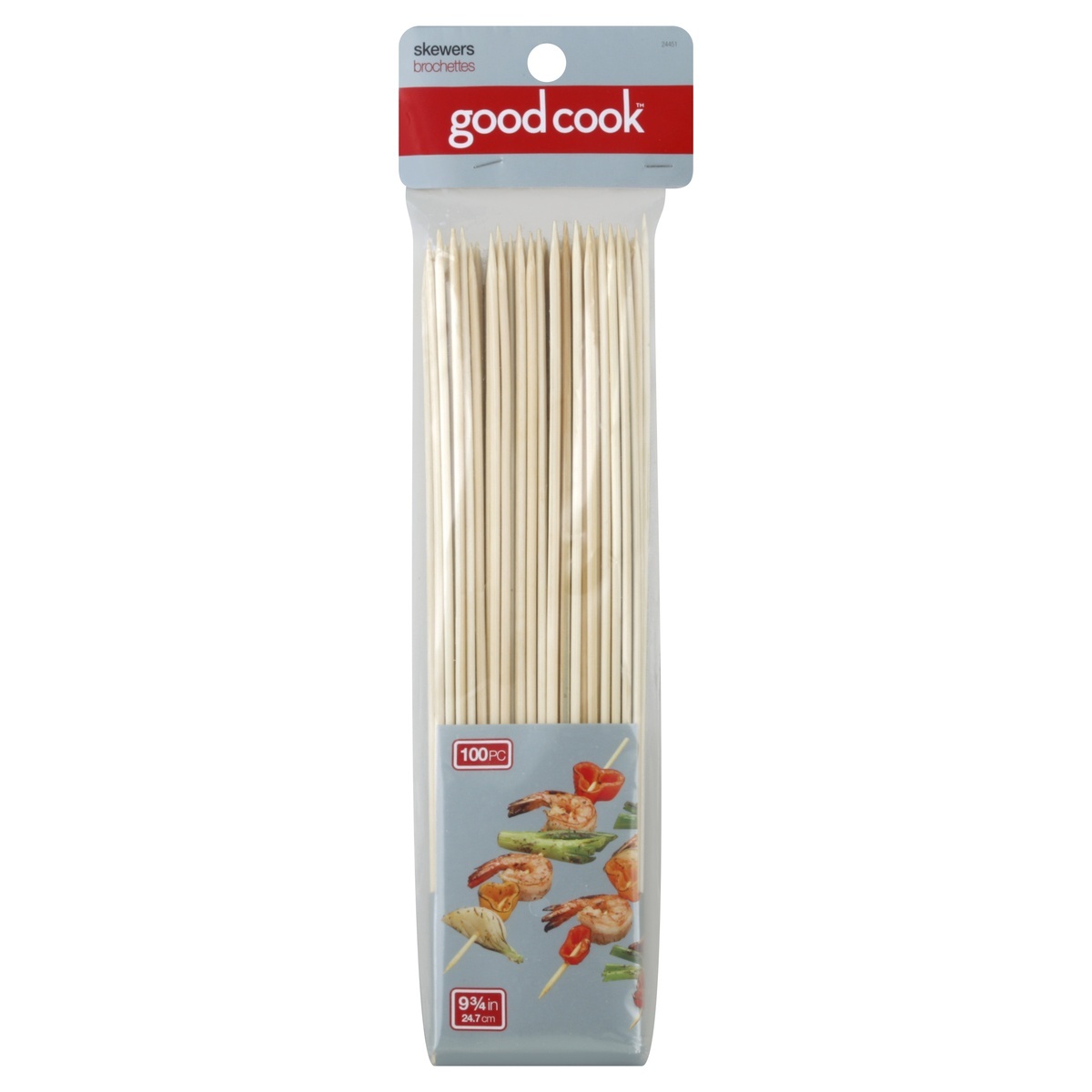 slide 1 of 1, Good Cook Bamboo Skewers, 100 Ct, 1 ct