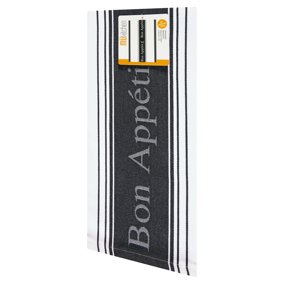 slide 7 of 9, MÜkitchen Mei En Towel Bon Appetit - EA, 1 ct