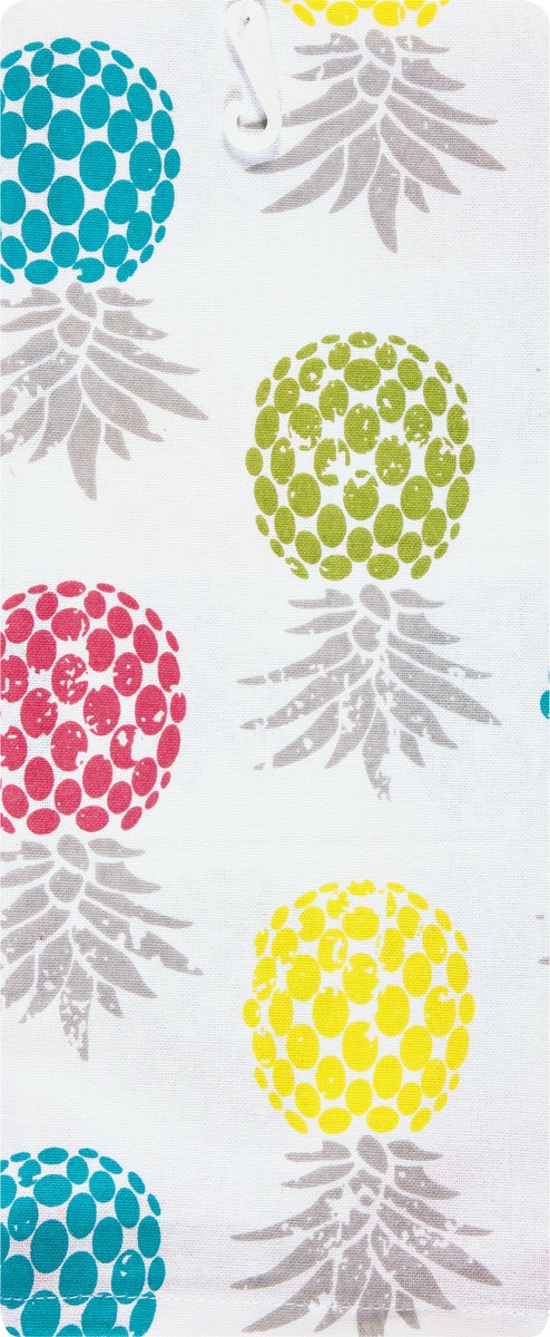 slide 9 of 9, MUkitchen Designer Cotton Towel Pineapple, 1 ct
