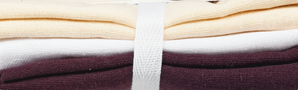 slide 4 of 9, MUkitchen Cafe Flour Sack Towels 3 ea, 3 ct