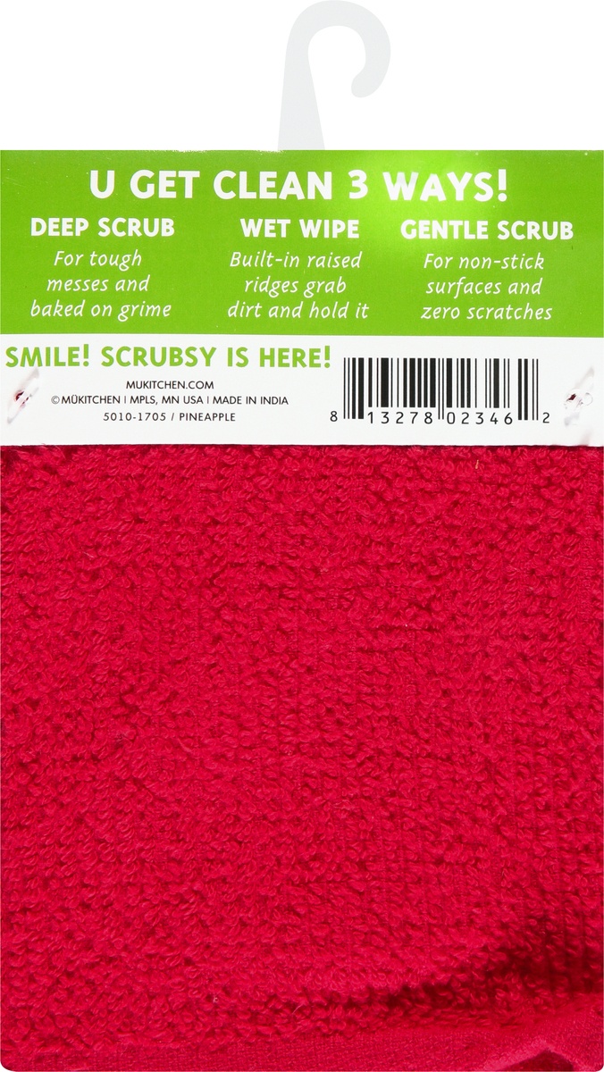 slide 6 of 9, Scrubsy Red Pineapple, 1 ct