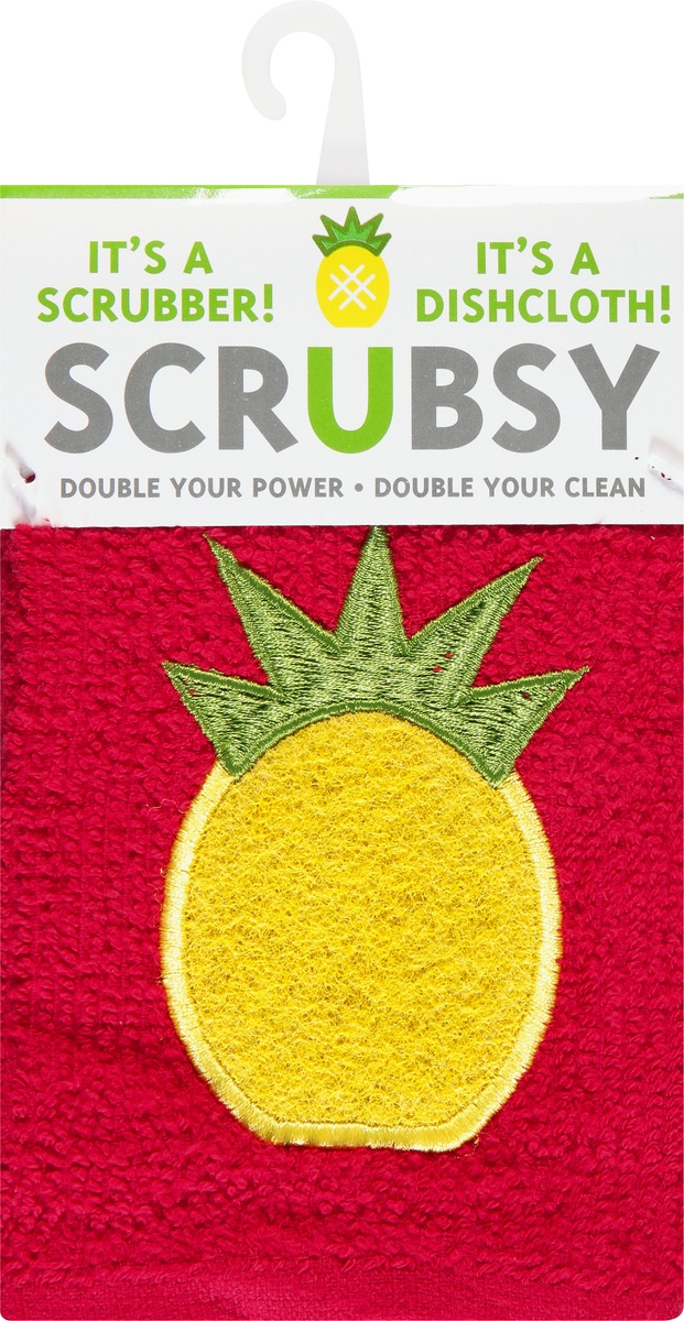 slide 9 of 9, Scrubsy Red Pineapple, 1 ct