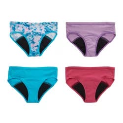 Hanes Ultimate Comfort Assorted Hipster Period Panty Size 12