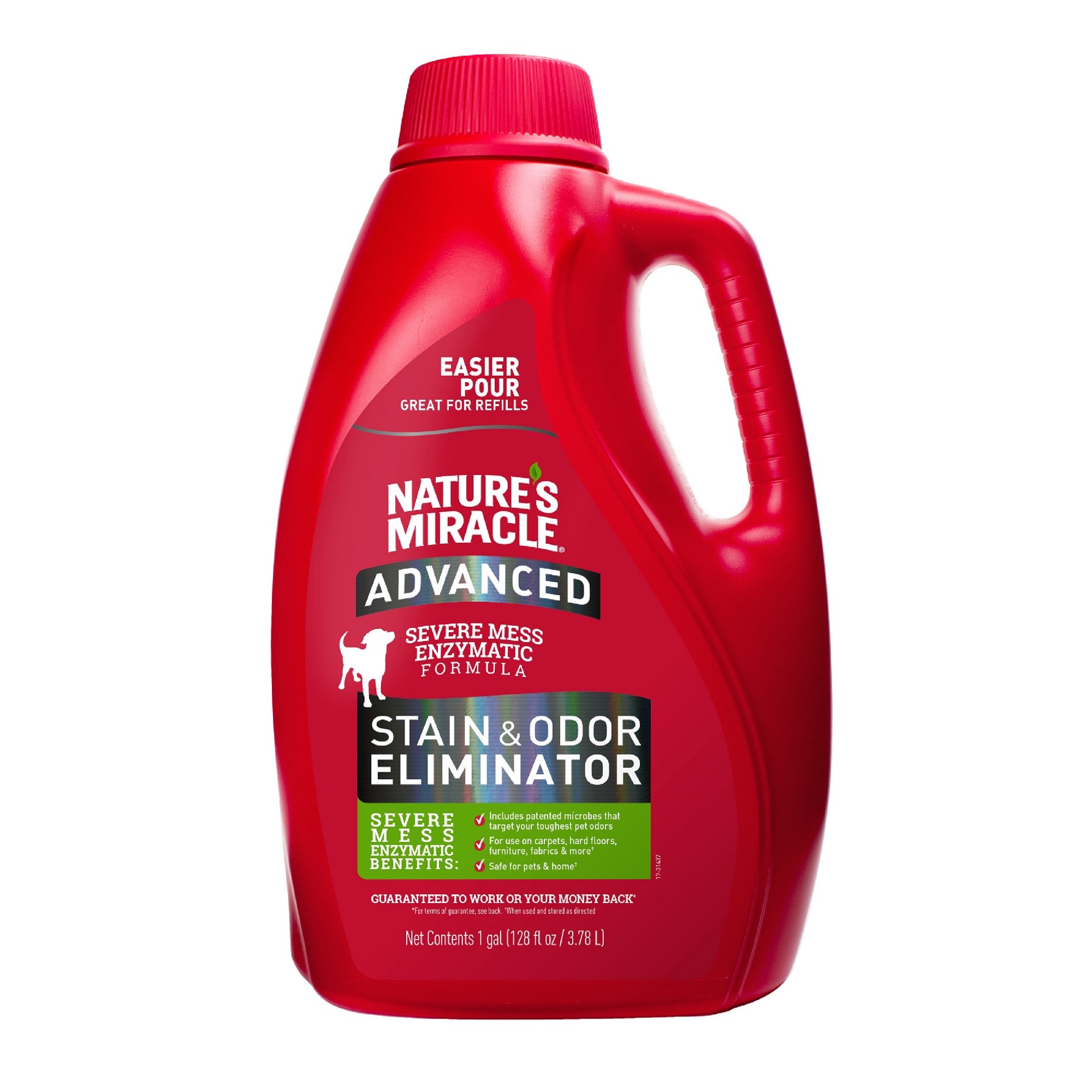 slide 1 of 1, Nature's Miracle Advanced Stain & Odor Removers for Dog, 1 gal