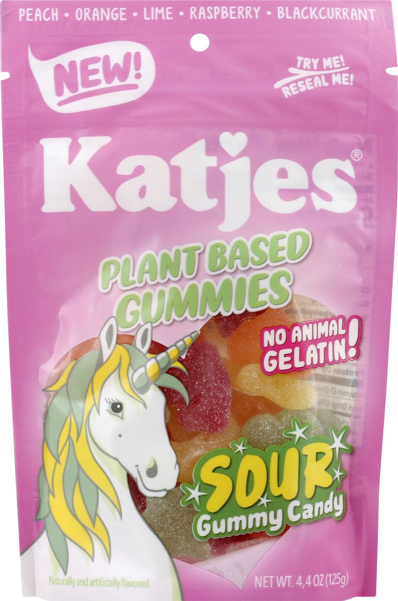 slide 5 of 6, Katjes Gummy Candy, Sour, 4.4 oz