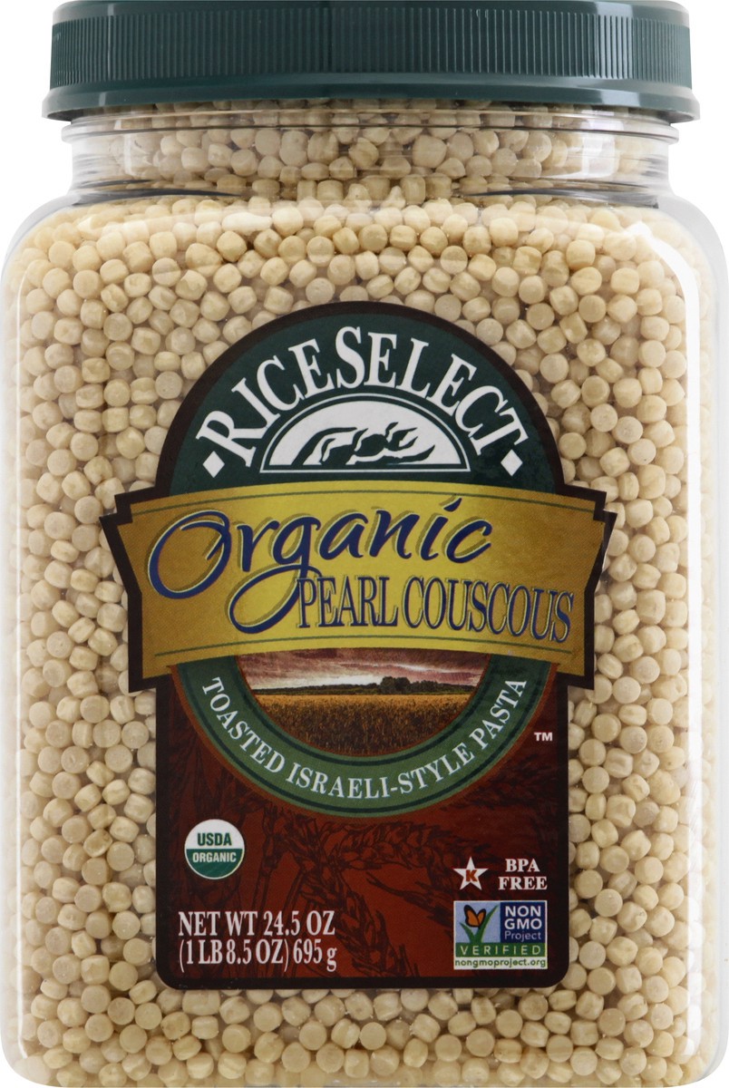 slide 8 of 10, RiceSelect Pearl Couscous, 24.5 oz