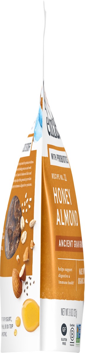 slide 2 of 9, Purely Elizabeth + Probiotics Honey Almond Ancient Grain Granola - 8 oz, 8 oz