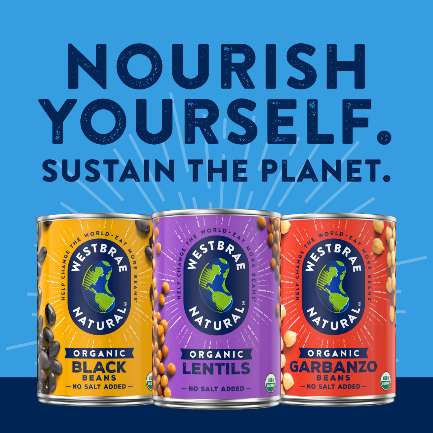 slide 3 of 8, Westbrae Natural Organic Lentil Beans, 15 oz