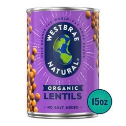 Westbrae Natural Organic Lentil Beans