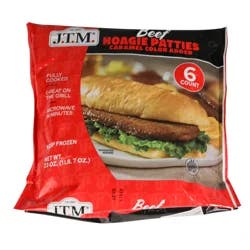 OTHER-NATIONAL JTM Beef Hoagie Patty