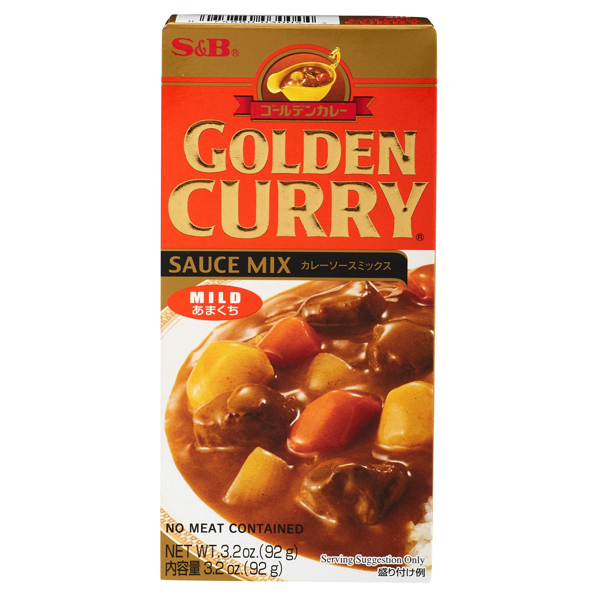 slide 1 of 1, Golden Curry Mild Japanese Curry Mix 3.2 oz, 3.2 oz