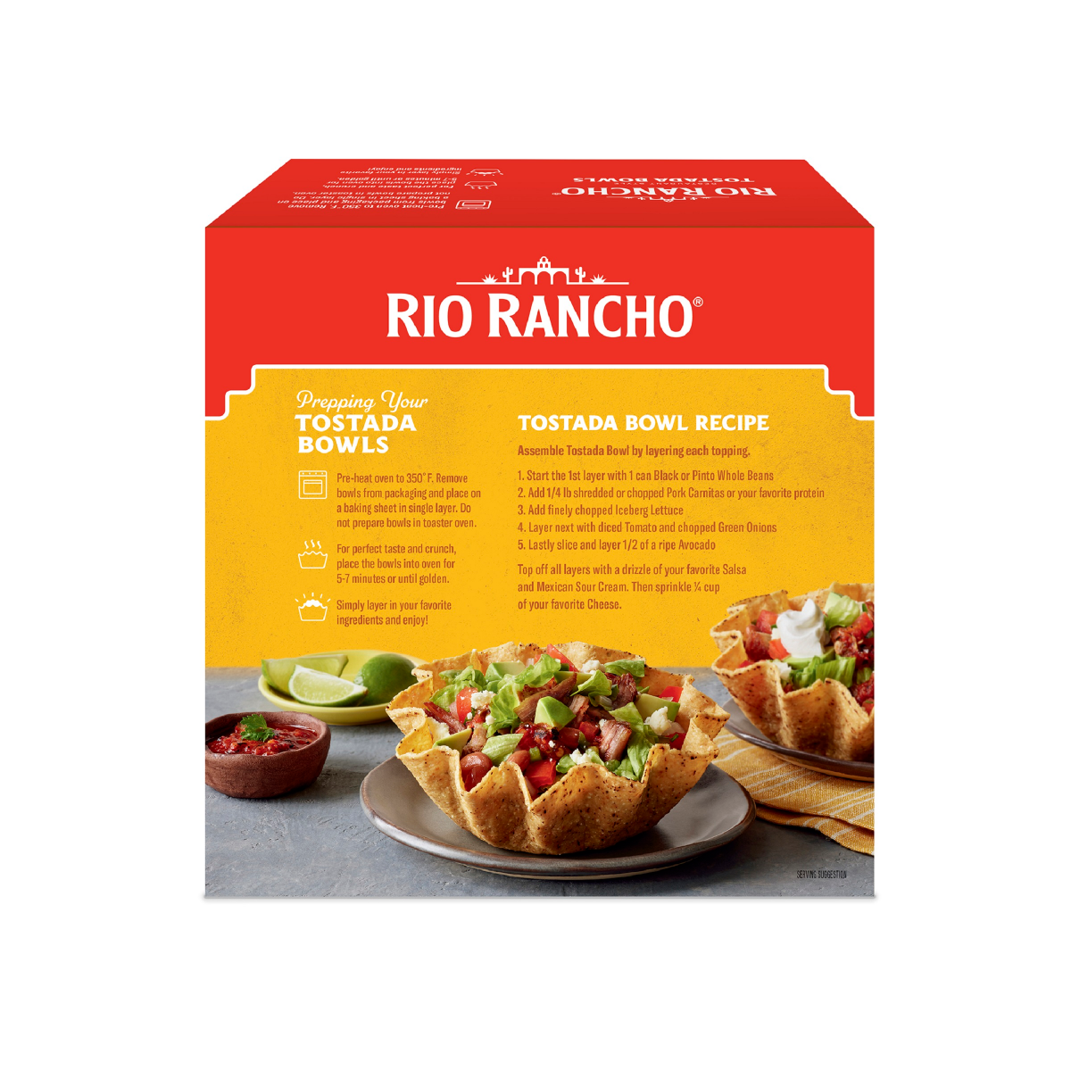 slide 2 of 2, Rio Rancho Six-Inch Bowls Tostada Bowls 4 ea, 4 ct