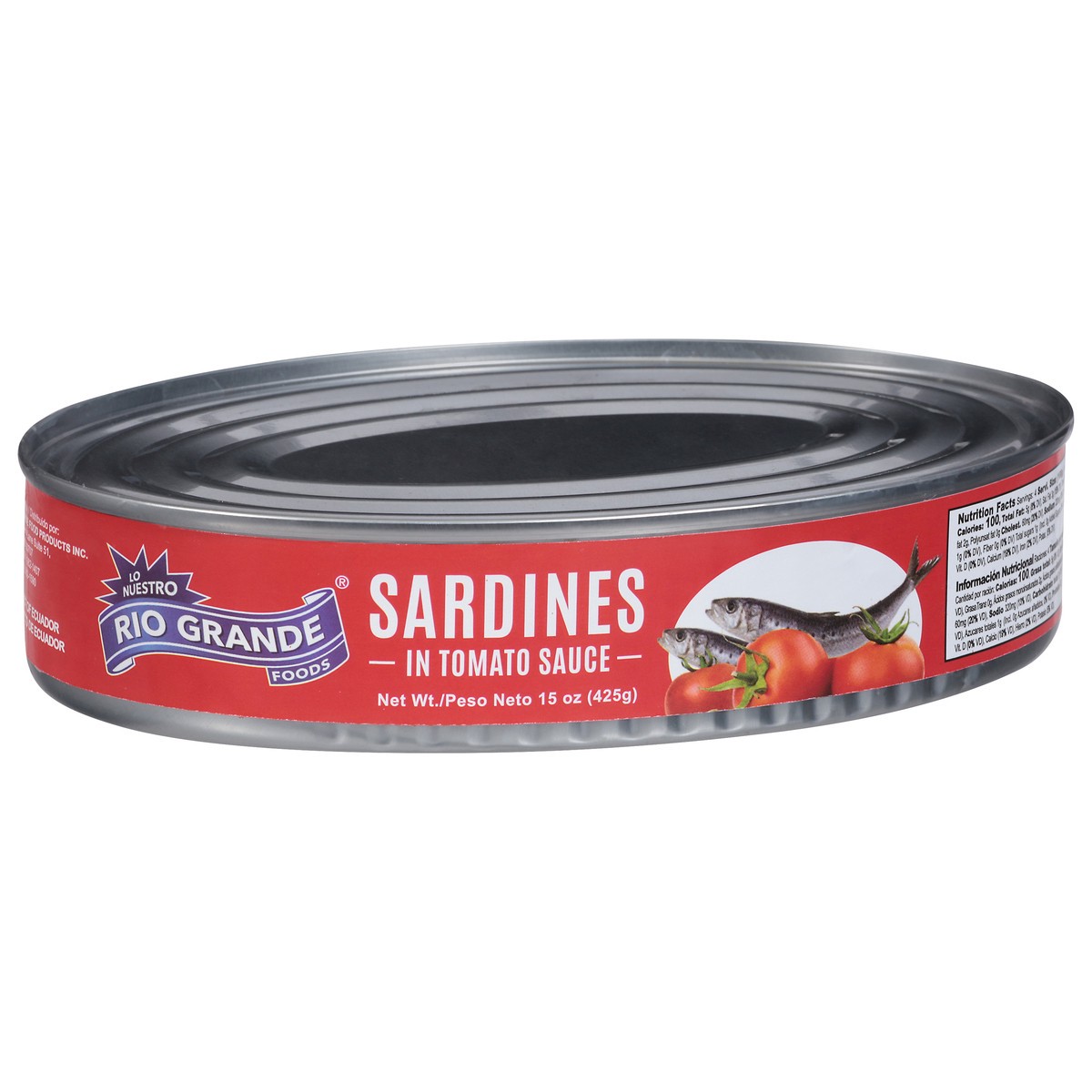 slide 2 of 13, Rio Grande Sardines in Tomato Sauce 15 oz, 