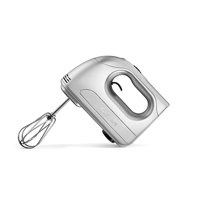 slide 3 of 6, Cuisinart 7-Speed Hand Mixer with Storage Case - Silver, 1 ct