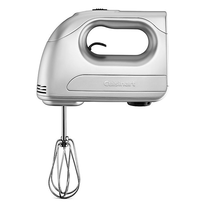 slide 1 of 6, Cuisinart 7-Speed Hand Mixer with Storage Case - Silver, 1 ct